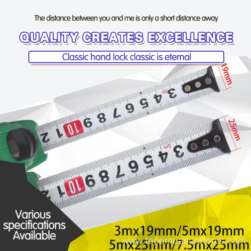 New steel tape measure 5 meters 7.5 meters